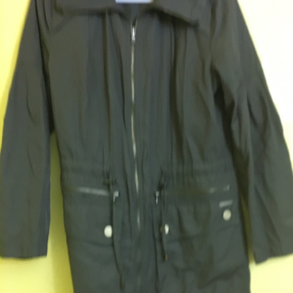 Cole Haan packable raincoat